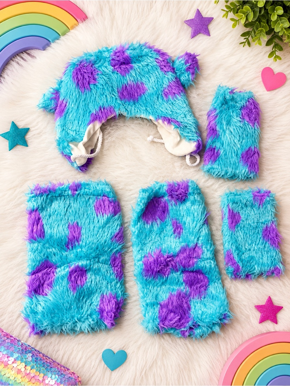 Sully look alike Costume Set